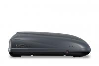 Автобокс на крышу Modula Beluga Easy 460 Antracite D, тёмно-серый матовый с тиснением
