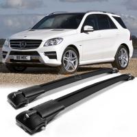 Комплект багажника Aguri Prestige II PS-35 Black чёрного цвета, для автомобиля Mercedes-Benz M-Class, на классические рейлинги