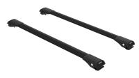 Багажник на крышу Turtle Shark 106 Black, для а/м с классическими рейлингами, 106 см, чёрный