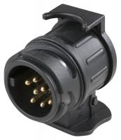 Переходник-адаптер розетки фаркопа электрический Westfalia Kurzadapter 13/7P для разъема с 13-pin (автомобиль) на 7-pin (прицеп)