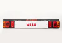Световая панель WESO Travel для велокреплений, 7-pin
