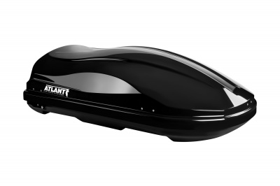 Автобокс на крышу Atlant Diamond 352, чёрный глянцевый