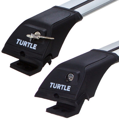 Багажник на рейлинги с просветом Turtle Tourmaline1 (1.06м) Крыловидная дуга