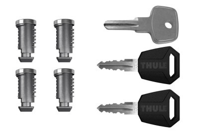 Набор замков Thule One-Key System 4-pack для автомобильного багажника (4 шт)