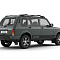 Рейлинги ПТ ГРУПП "Усиленные" с поперечинами для а/м Lada Niva Legend 5-дв, серебристые