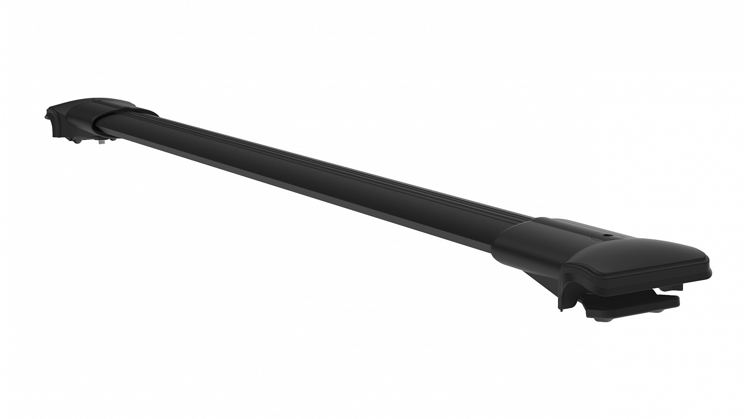 Багажник на крышу Turtle Diamond 106 Black, для а/м с классическими рейлингами, 106 см, чёрный