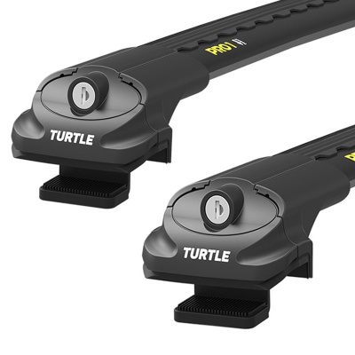 Багажник на рейлинги с просветом Turtle Air1 (1.06м) Крыловидная дуга