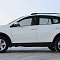 Рейлинги АПС серого цвета для автомобиля Toyota RAV4 IV