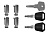 Набор замков Thule One-Key System 4-pack для автомобильного багажника (4 шт)