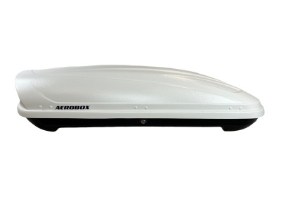 Автобокс на крышу Aerobox 470, белый матовый