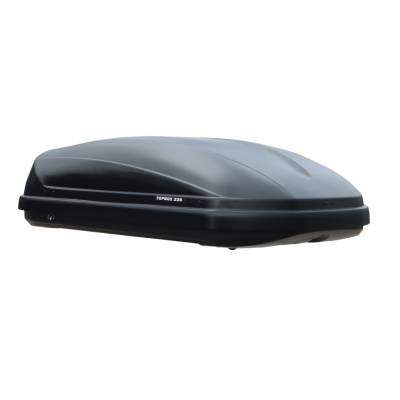 Автобокс на крышу Eurodetal TOPBOX 335 black dusting, чёрный дастинг