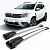 Багажник Aguri Prestige II PS-41 Silver, для а/м Renault Duster II, на классические рейлинги, серебристый