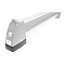 Крепление на багажные дуги для перевозки лыж и сноубордов Amos Ski Lock 5 Alu Silver серебристого цвета, алюминиевое