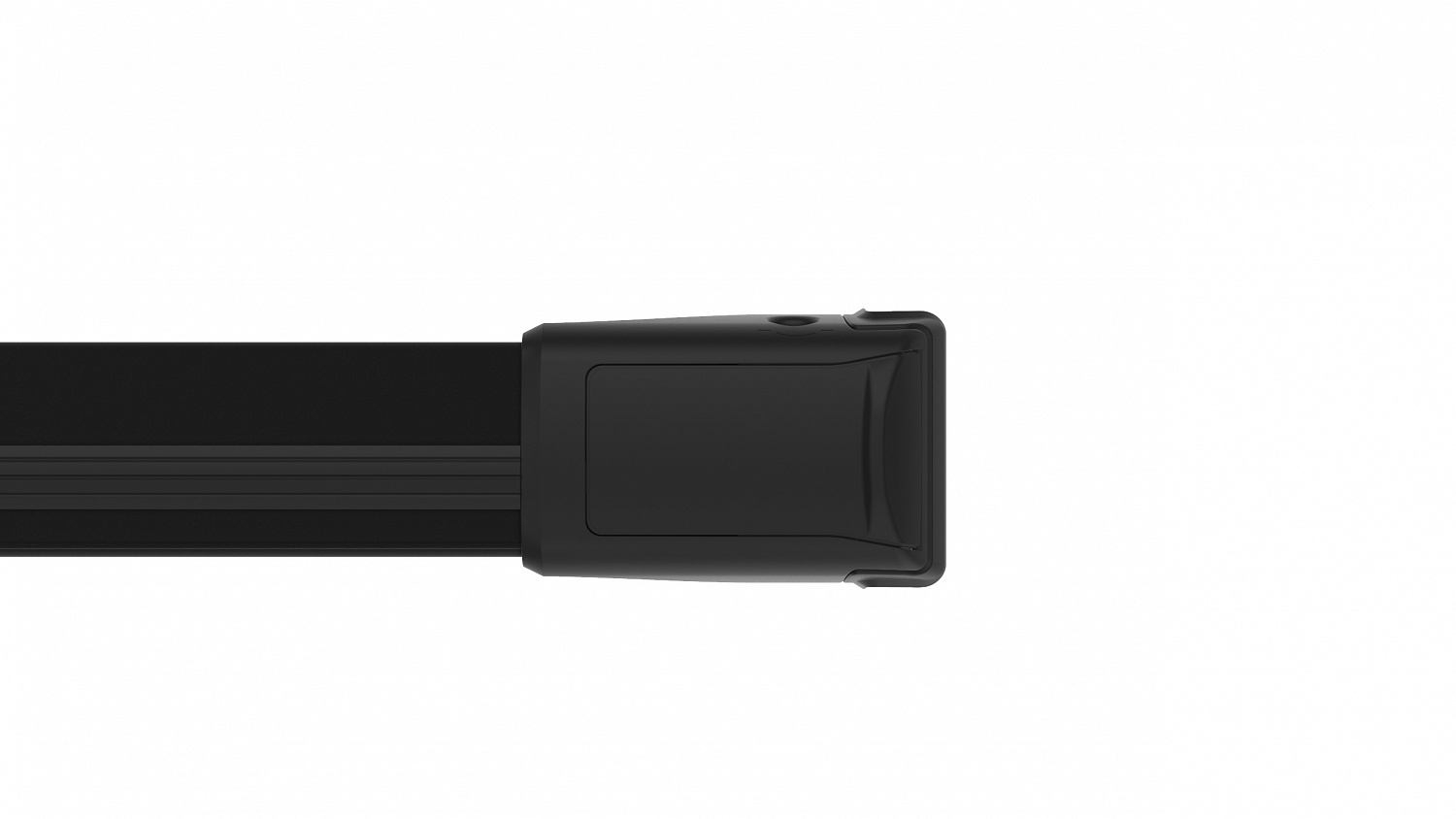 Багажник на крышу Turtle Shark 122 Black, для а/м с классическими рейлингами, 122 см, чёрный