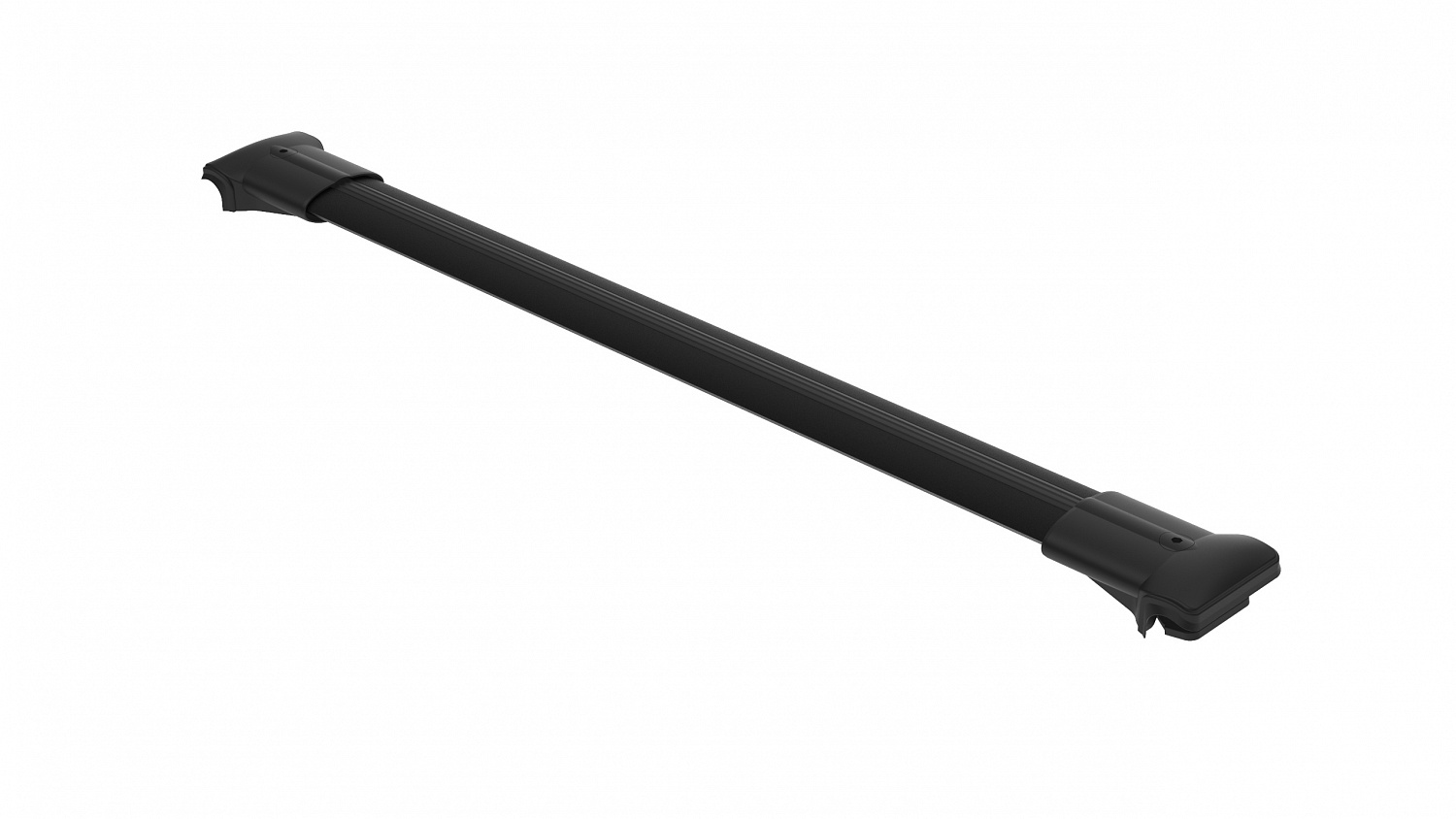 Багажник на крышу Turtle Diamond 106 Black, для а/м с классическими рейлингами, 106 см, чёрный
