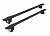 Комплект багажника Aguri Runner II R1 A/B Black чёрного цвета на классические рейлинги, 120 см