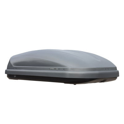 Автобокс на крышу Eurodetal TOPBOX 435 grey dusting, графит дастинг