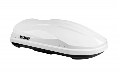 Автобокс на крышу Atlant Diamond 352, белый глянцевый