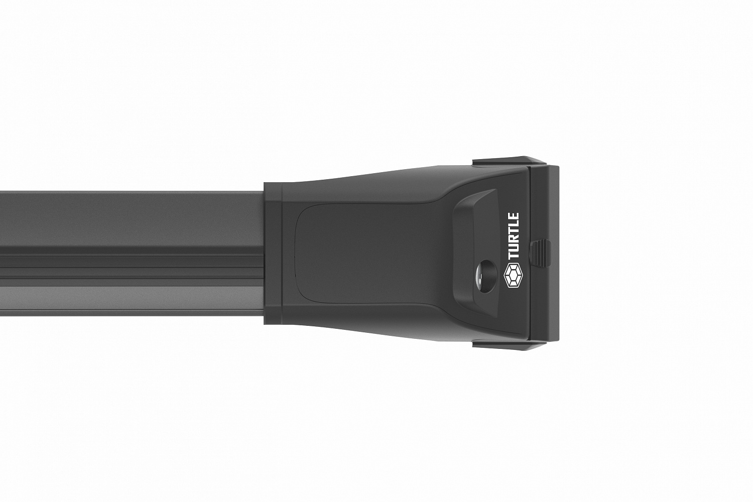 Багажник на крышу Turtle Tourmaline V2 Black, для а/м с интегрированными рейлингами, чёрный