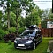 Автобокс на крышу Koffer A430, черный глянцевый
