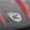 Автобокс на крышу CAYMAN 420, чёрный глянцевый с выделением красного