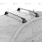 Багажник на крышу Turtle Air 3 Premium для а/м Volkswagen Amarok I со штатными местами крепления, серебристый