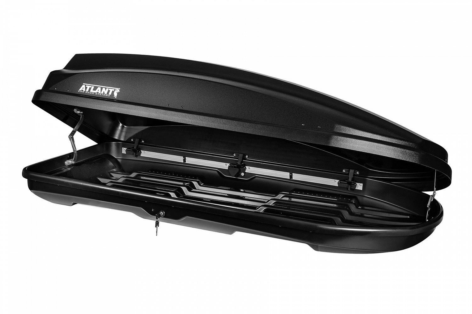Автобокс на крышу Atlant Breeze XL, чёрный матовый