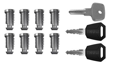Набор замков Thule One-Key System 8-pack для автомобильного багажника (8 шт)