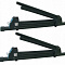 Крепление на багажные дуги для перевозки лыж и сноубордов Amos Ski Lock 3 Alu Black чёрного цвета, алюминиевое