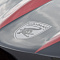 Автобокс на крышу CAYMAN 420, чёрный глянцевый с выделением красного