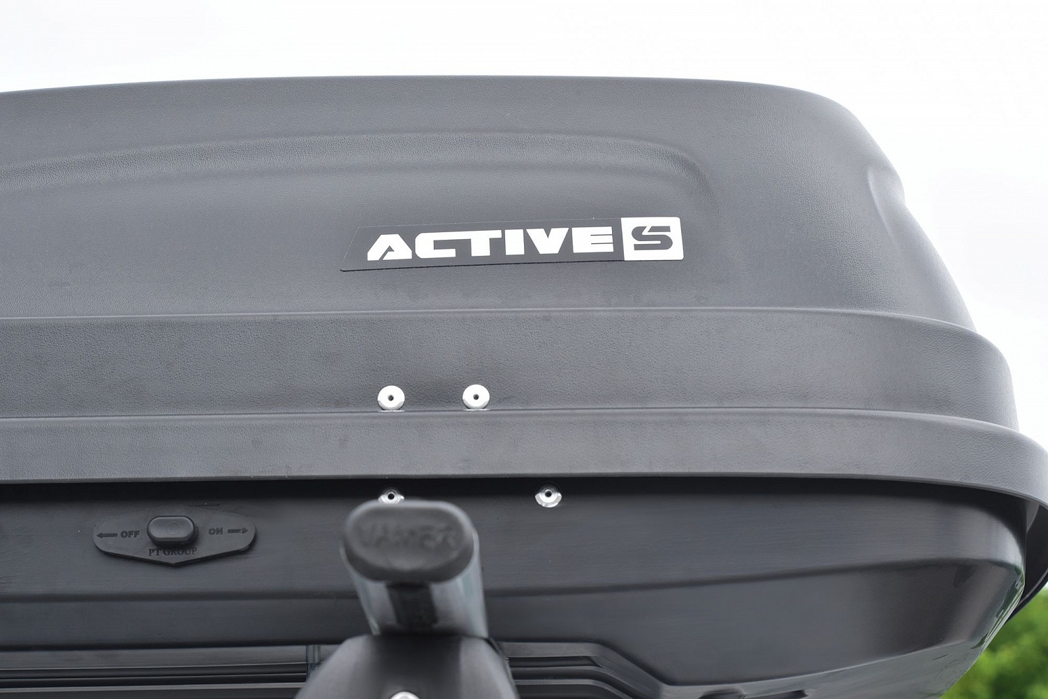 Автобокс на крышу ACTIVE S, чёрный матовый