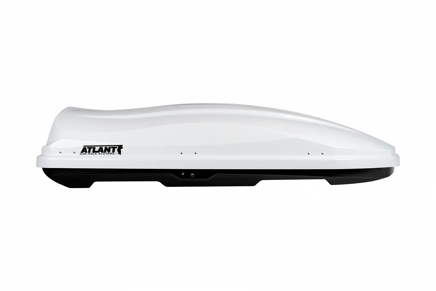 Автобокс на крышу Atlant Diamond 430, белый глянцевый