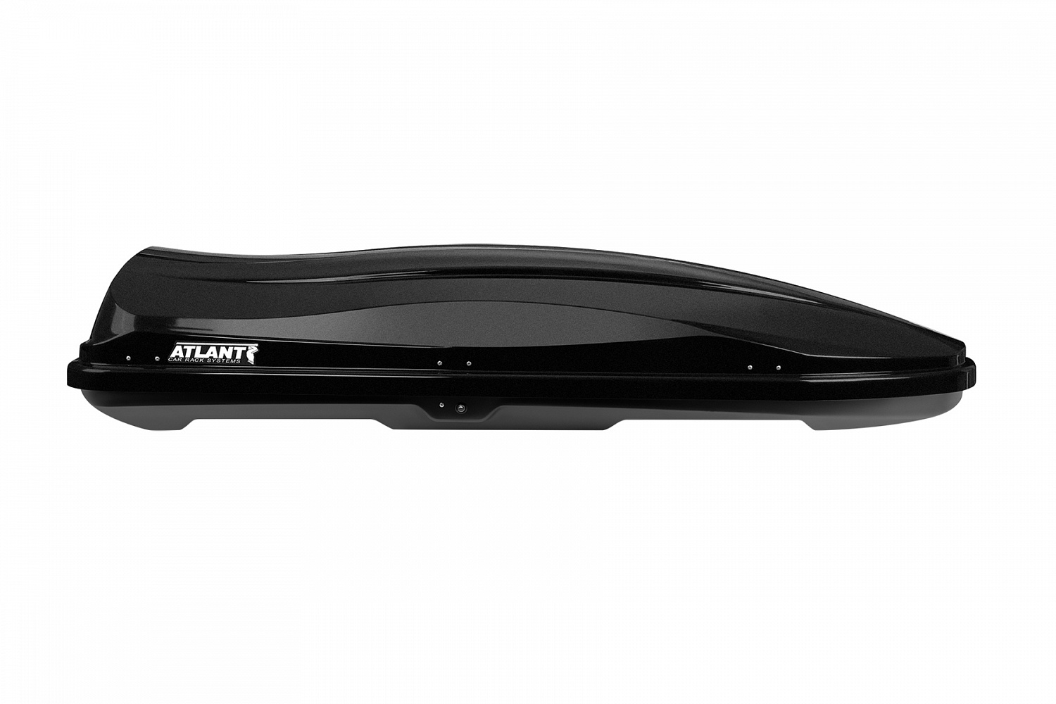 Автобокс на крышу Atlant Diamond 500, чёрный матовый