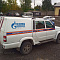 Рейлинги ПТ ГРУПП "Муар" чёрного цвета для автомобиля UAZ Pickup