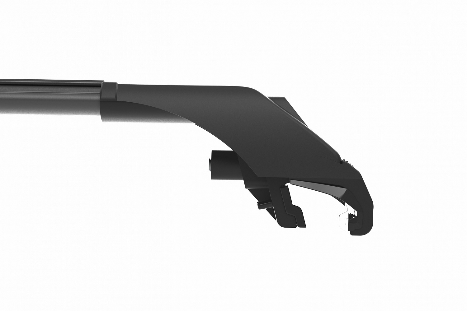 Багажник на крышу Turtle Tourmaline V2 Black, для а/м с интегрированными рейлингами, чёрный