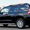 Рейлинги АПС чёрного цвета для автомобиля Toyota Land Cruiser Prado 150
