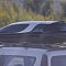 Автобокс на крышу LEVEL 450, Касатка чёрно-белая (чёрная, с выделением белого)