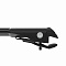 Багажник на крышу Turtle Shark 122 Black, для а/м с классическими рейлингами, 122 см, чёрный