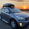 Автобокс на крышу Atlant Diamond 430, чёрный глянцевый