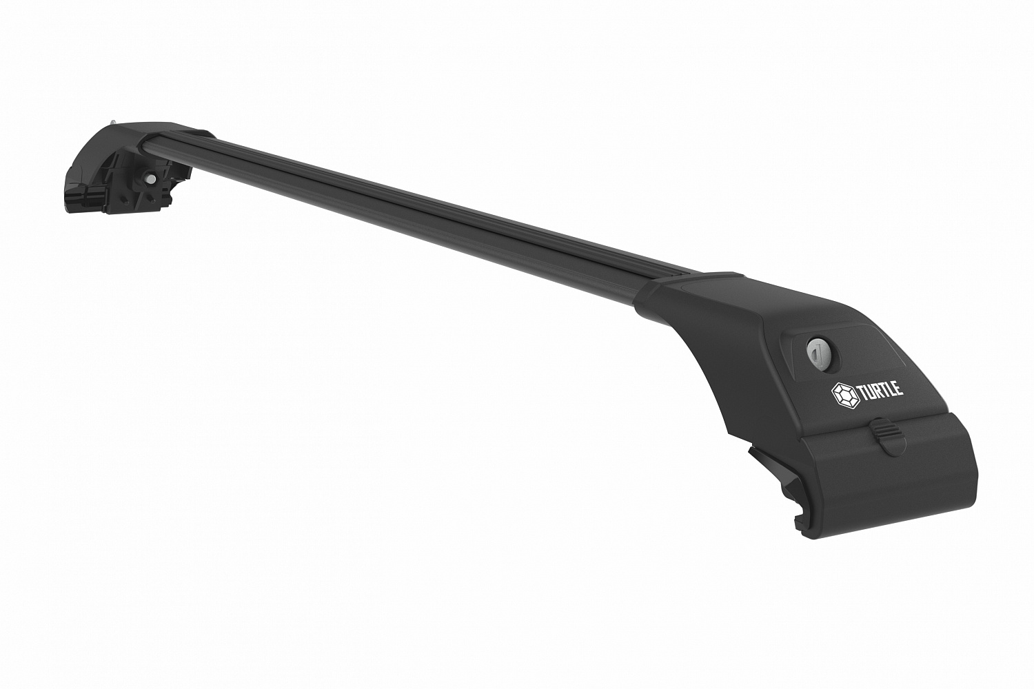 Багажник на крышу Turtle Tourmaline V2 Black, для а/м с интегрированными рейлингами, чёрный