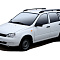 Рейлинги АПС для а/м Lada Kalina универсал 2008-2012 г.в. (рёбра 50х1040), чёрные