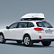 Автобокс на крышу Koffer A430, белый матовый