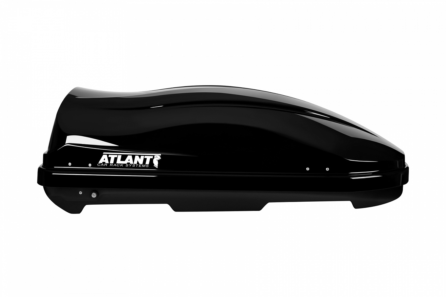 Автобокс на крышу Atlant Diamond 352, чёрный глянцевый