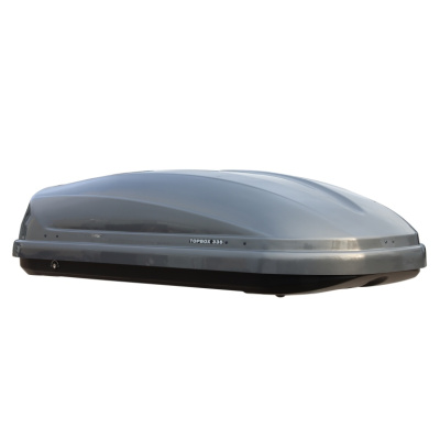 Автобокс на крышу Eurodetal TOPBOX 335 grey glossy, графит глянцевый