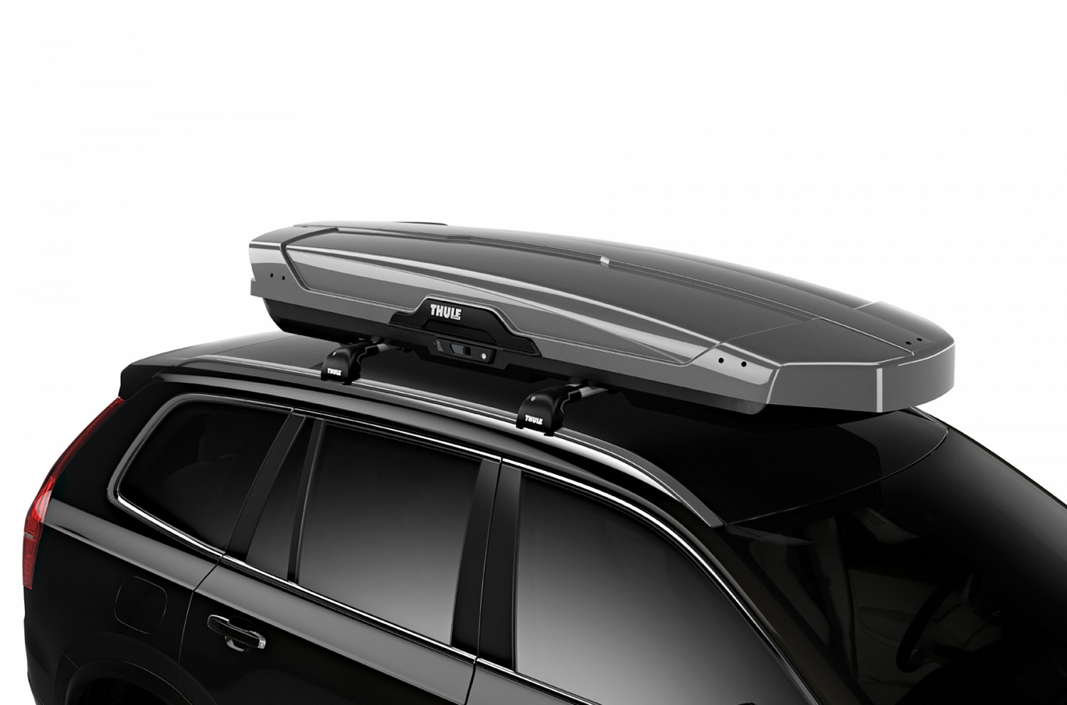 Автобокс на крышу Thule Motion XT Alpine, серый глянцевый
