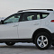 Рейлинги АПС серого цвета для автомобиля Toyota RAV4 IV