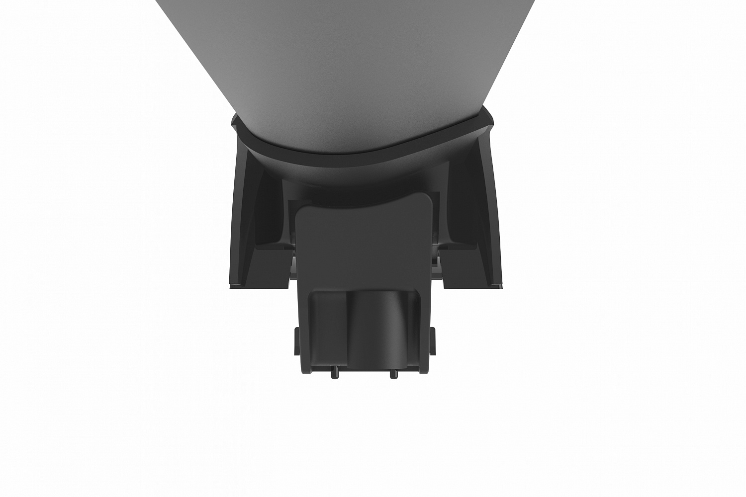 Багажник на крышу Turtle Tourmaline V1 Black, для а/м с классическими рейлингами, чёрный