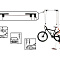 Потолочный кронштейн-лифт Roxter Bike Lift RBL-20 для хранения велосипеда 