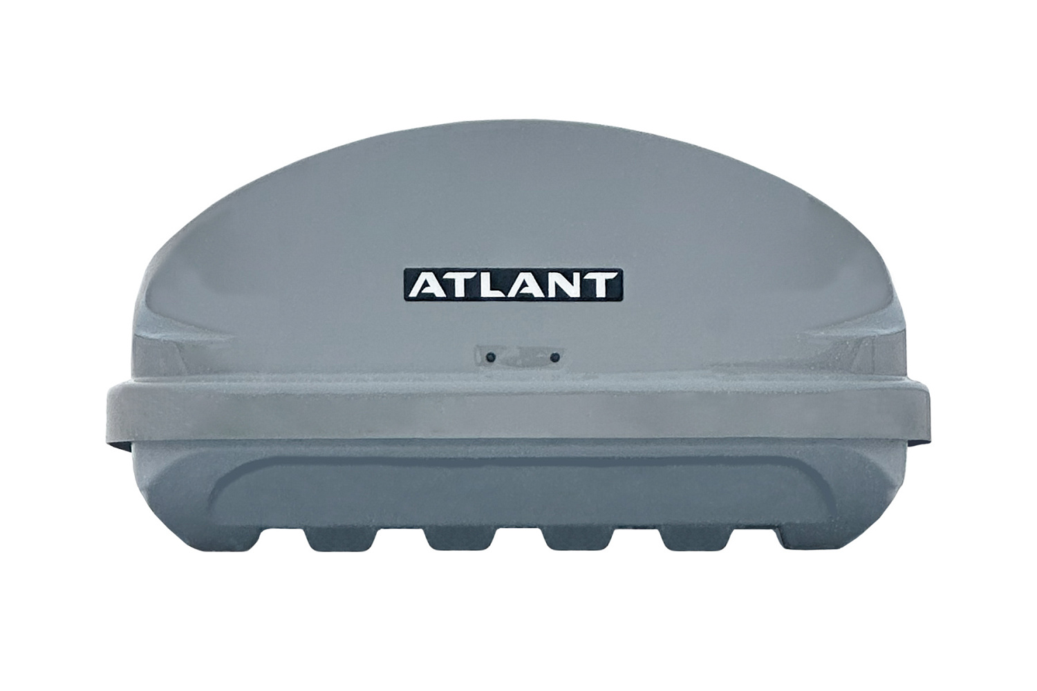 Автобокс на крышу Atlant Diamond 430 Silverado, серый глянцевый