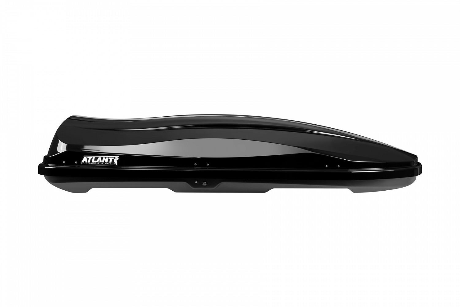 Автобокс на крышу Atlant Diamond 500, чёрный глянцевый